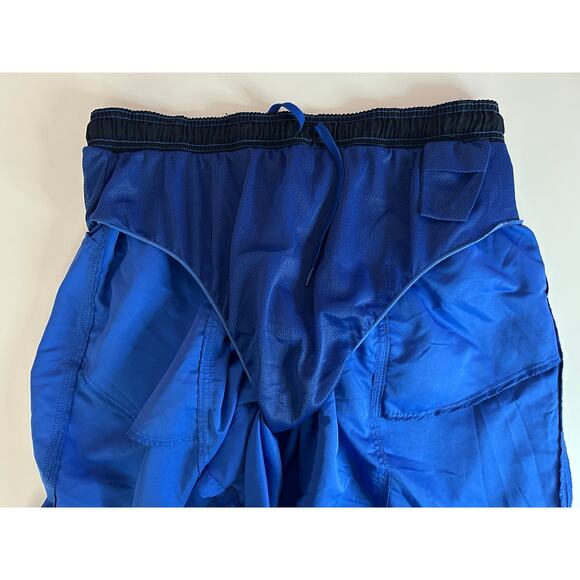Speedo Men's Swim Lined Trunks Solid Blue Volley Board Shorts Mens Size XXL - Picture 11 of 11